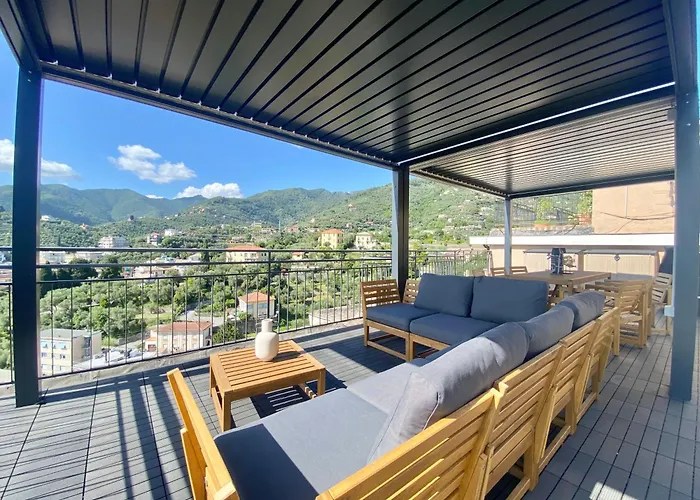 Casaviva - Terrace With Parking In Rapallo